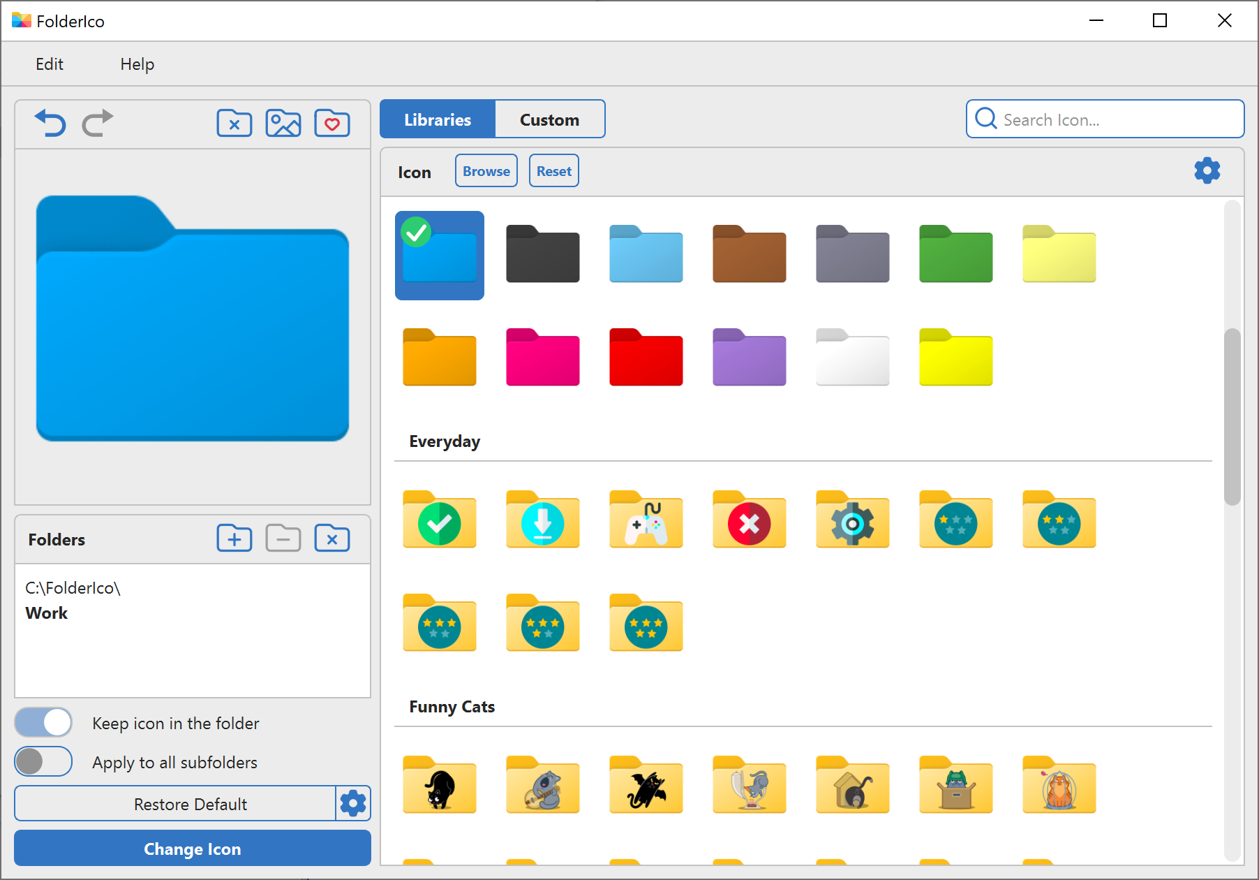 Colorize Windows folders