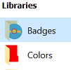 How to create or import an icon library