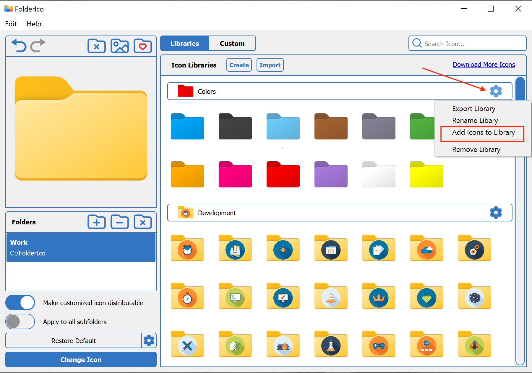 User icons