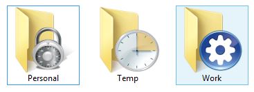 folder types organization